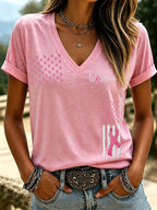 Women's Breast Cancer Awareness T-shirt