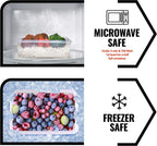 50-piece BPA-Free Food storage Containers Set with Lids