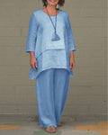 Women Comfortable Solid Color Suit