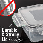 50-piece BPA-Free Food storage Containers Set with Lids