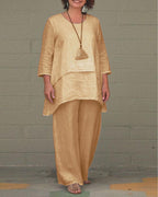 Women Comfortable Solid Color Suit