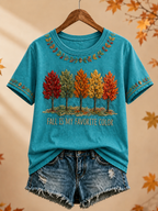 Women's Fall Is My Favorite Color  short-sleeved T-shirt