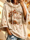 Women’s Fall Trees Fall Leaves Printed Hoodie