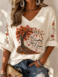 Women's For Everything There Is A Season Waffle T-shirt