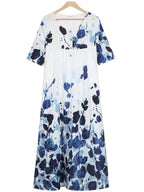 Summer Set Neck Stylish Casual Dress