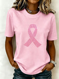 Women's Breast Cancer Awareness Casual T-shirt