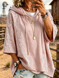 Women'S Western Style Flower Pattern Hoodie