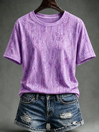 Women'S Casual Gradient T-Shirt
