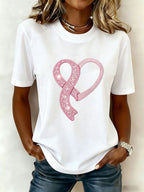Women's Breast Cancer Awareness Casual T-shirt
