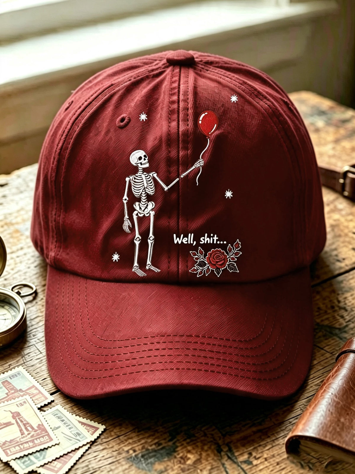 🔥🔥2nd 50% Off 🔥🔥Unisex Retro Halloween Well, shit...  Print Hat