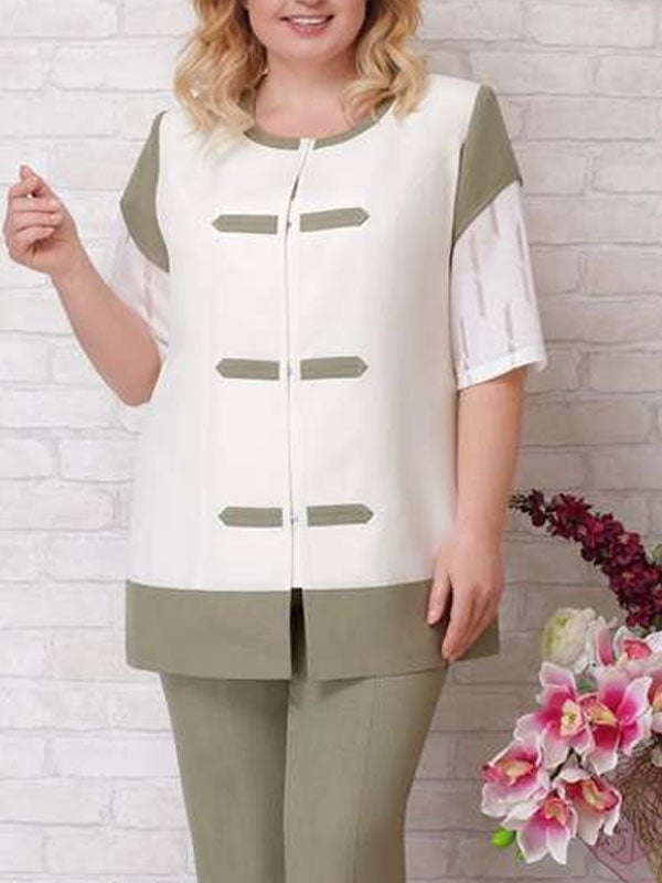 Simple And Elegant Lady Suit