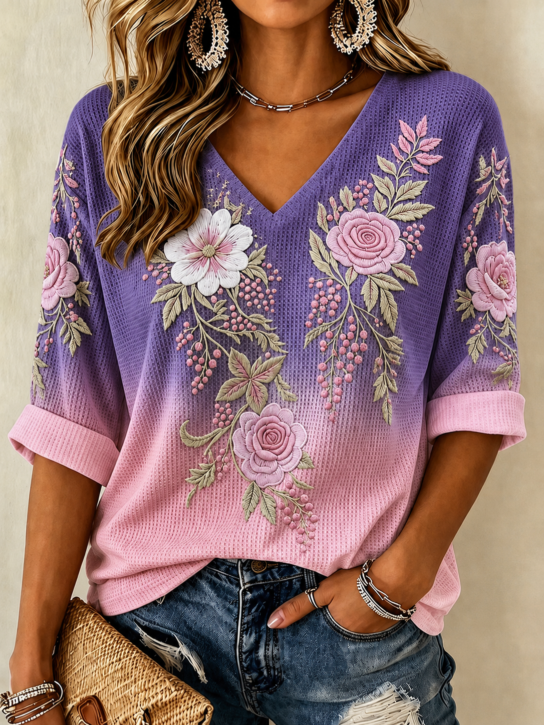 Women'S Hope Hummingbird Printed Top