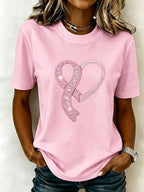 Women's Breast Cancer Awareness Casual T-shirt