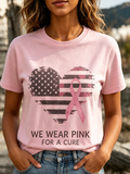 Women's Floral-Print Casual T-Shirt