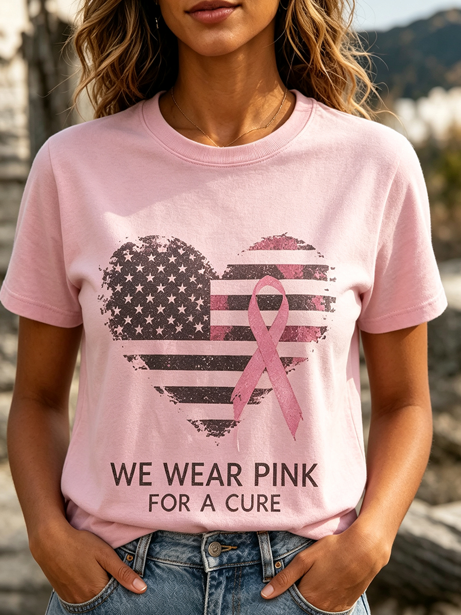 Women's Floral-Print Casual T-Shirt