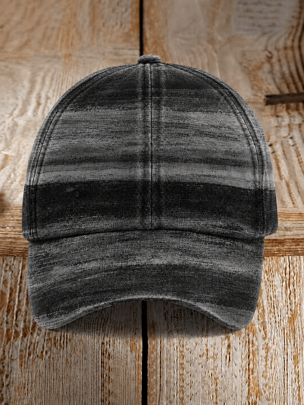 Unisex Pink Gradient Print Breast Cancer Awareness Support Hat