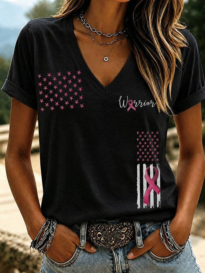 Women's Breast Cancer Awareness T-shirt