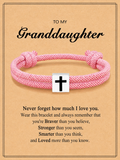 Male And Female Breast Cancer Awareness Propaganda Belief Cross Propaganda Bracelet