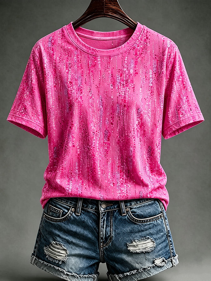 Women'S Casual Gradient T-Shirt