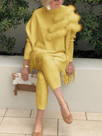Women's Casual Comfortable Solid Color Suit