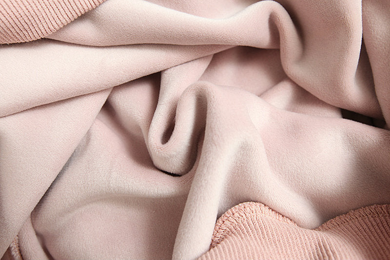 2020 Autumn Women Hoodies Hooded Long Sleeve Women Pink Hoodies Suits Elastic Pants Two Pieces Women Warm Pullovers