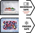 50-piece BPA-Free Food storage Containers Set with Lids
