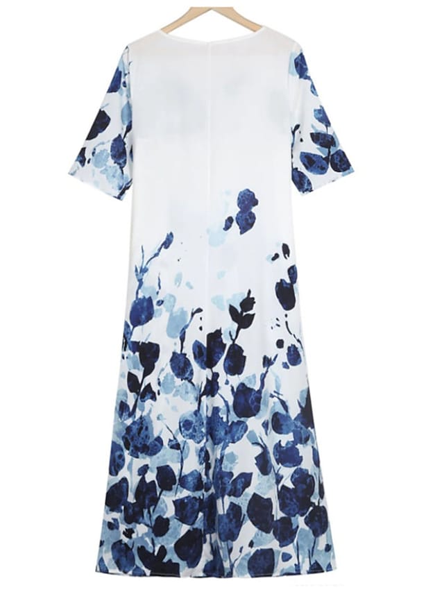 Summer Set Neck Stylish Casual Dress