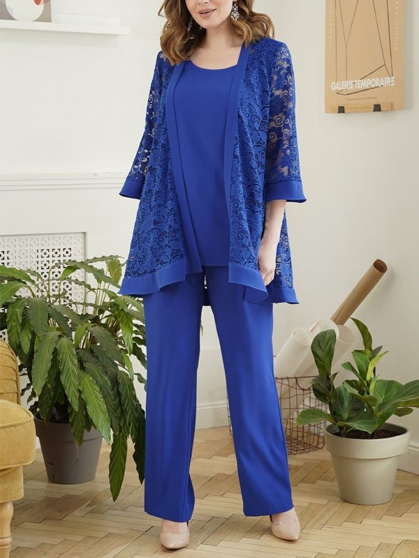 Chiffon Cardigan Temperament Bride Mom Ladies Suit
