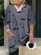 Women's Printed Two-Piece Suit