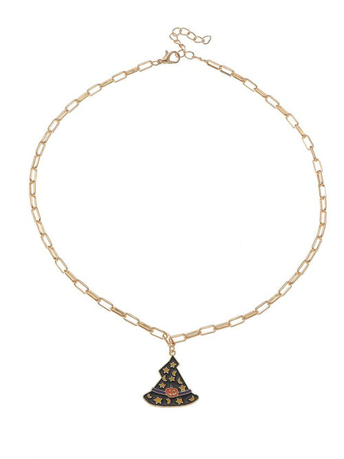 Personalized Halloween Alloy Necklace
