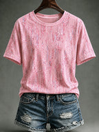 Women'S Casual Gradient T-Shirt