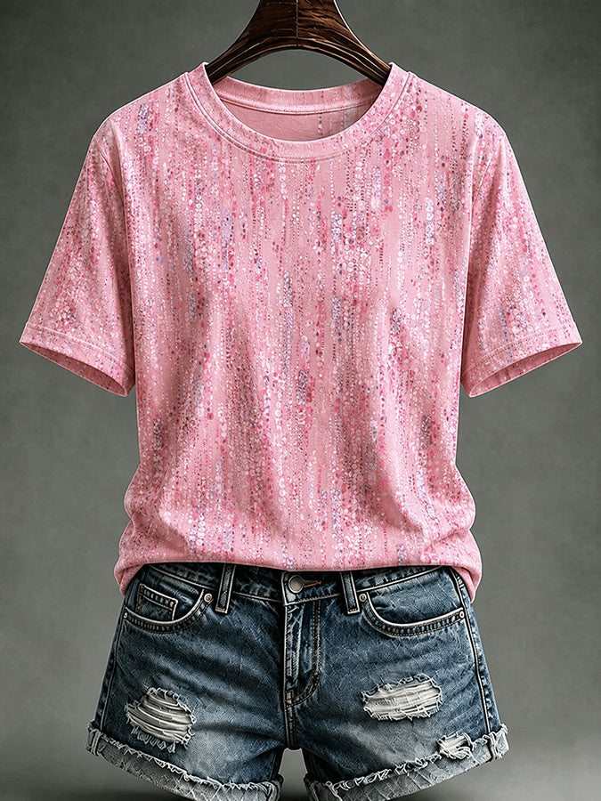 Women'S Casual Gradient T-Shirt
