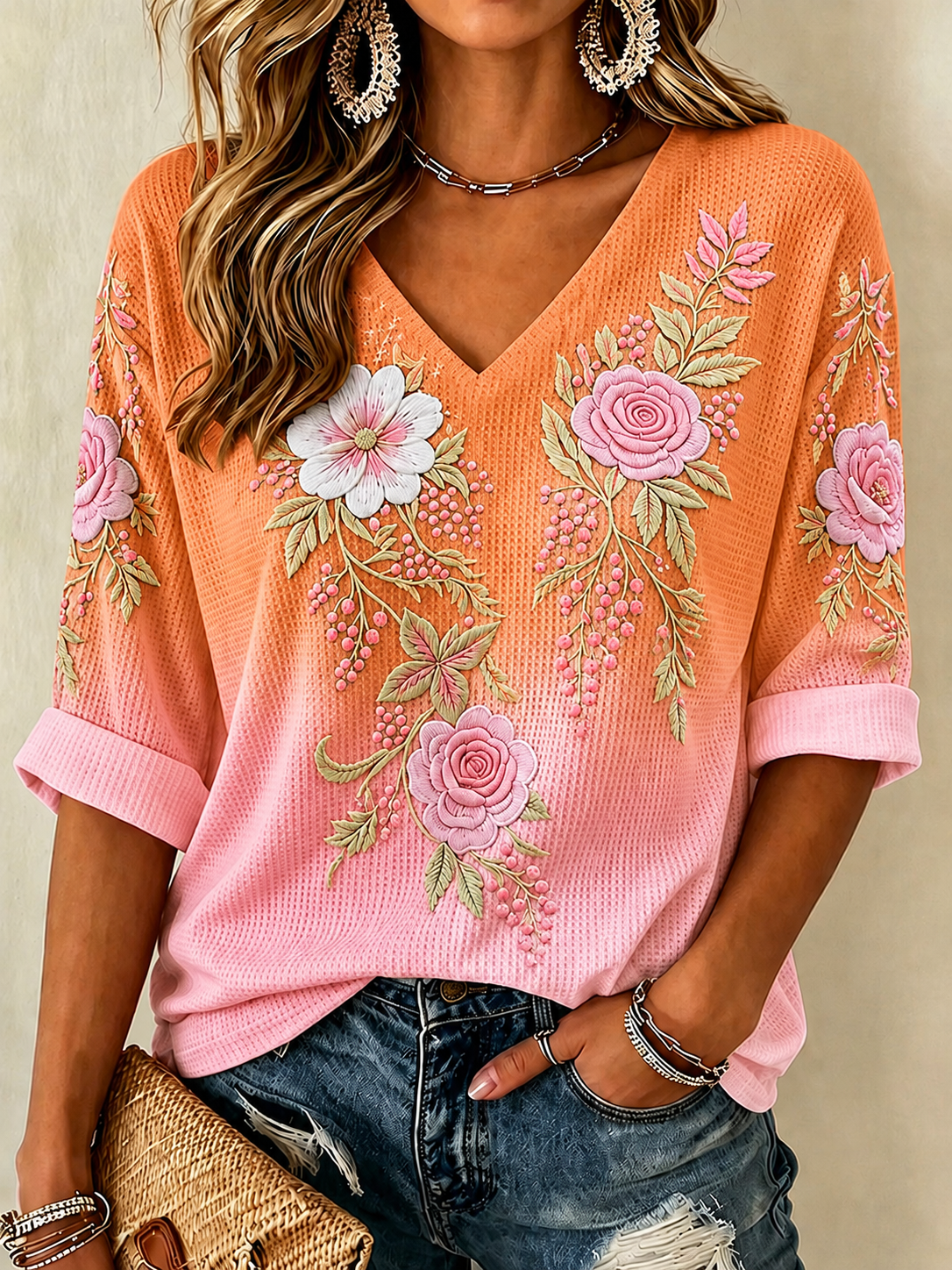 Women'S Hope Hummingbird Printed Top