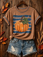 Women's Fall Pumpkin T-Shirts