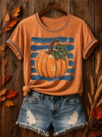 Women's Fall Pumpkin T-Shirts