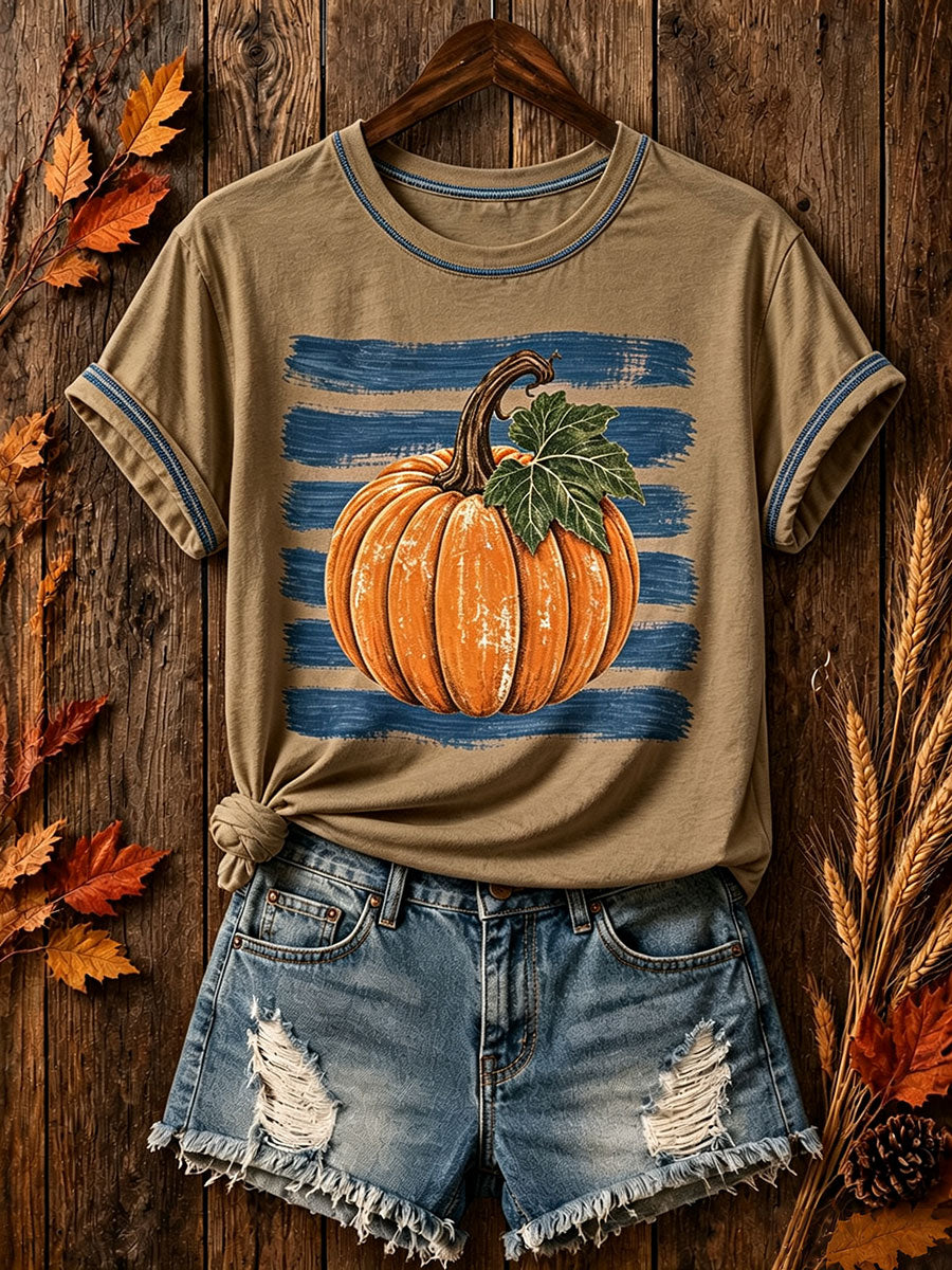 Women's Fall Pumpkin T-Shirts