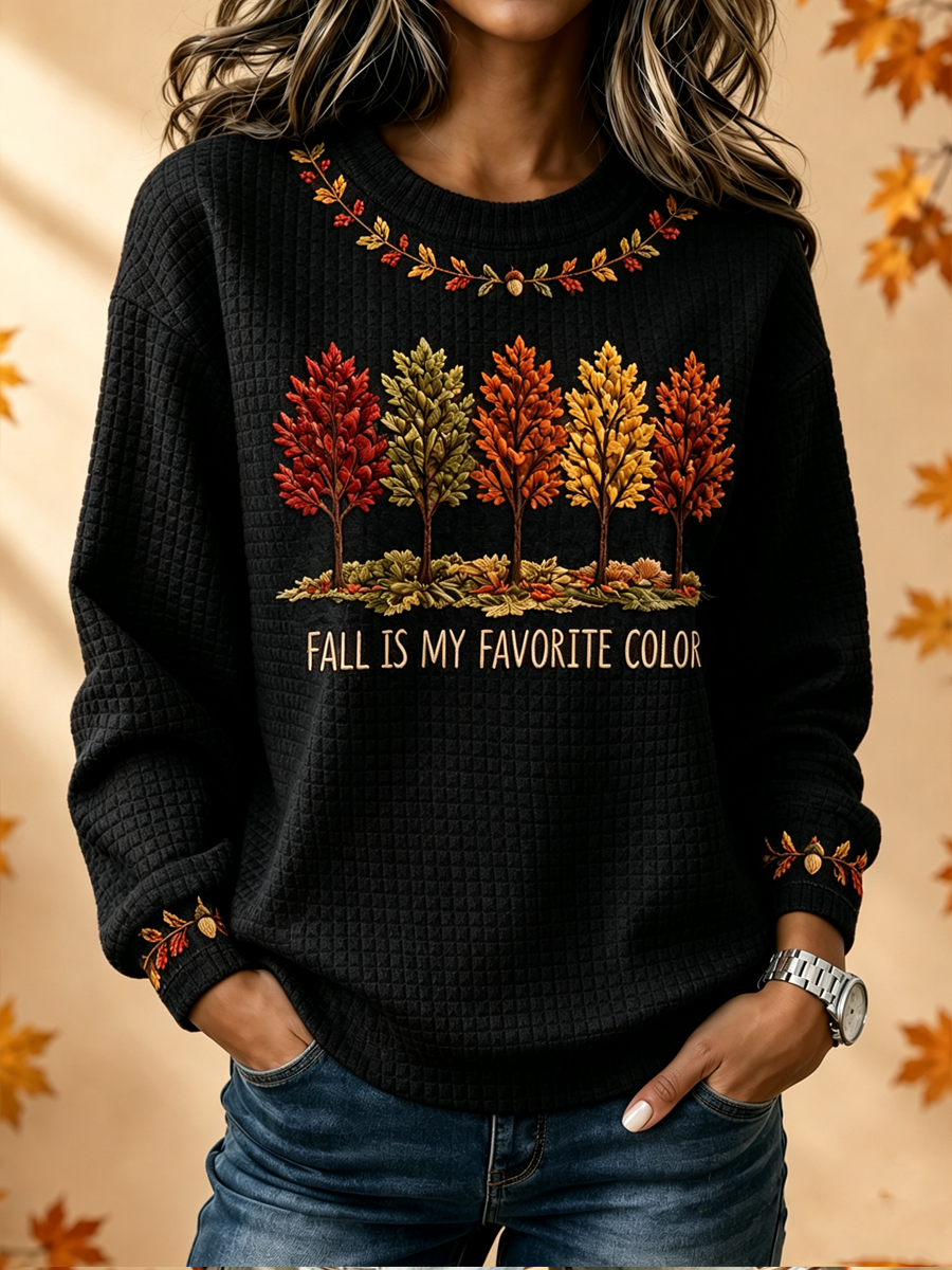 Women's Fall Is My Favorite Color oversized hoodie